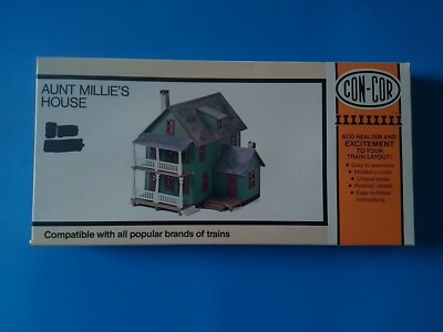 ho scale Con Cor aunt Milles house kit #9050