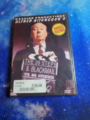 The 39 Steps & Blackmail By Alfred Hitchcock DVD