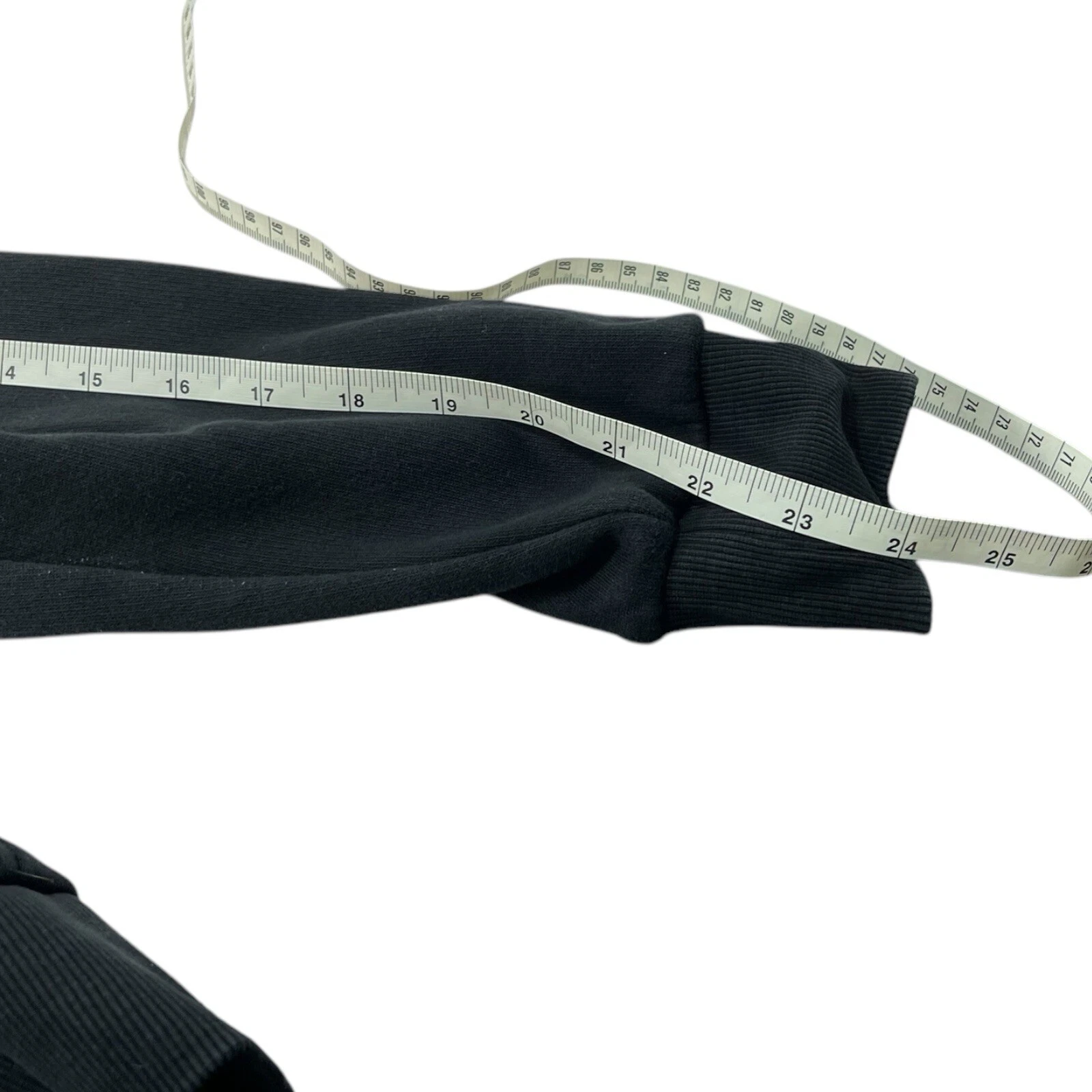 VETEMENTS Jack & Jones donna felpa con cappuccio piccola nera giacca full zip bianca logo coulisse