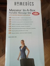 Homedics Masseur in a box, lettino massaggio Shiatsu portatile, riscaldante