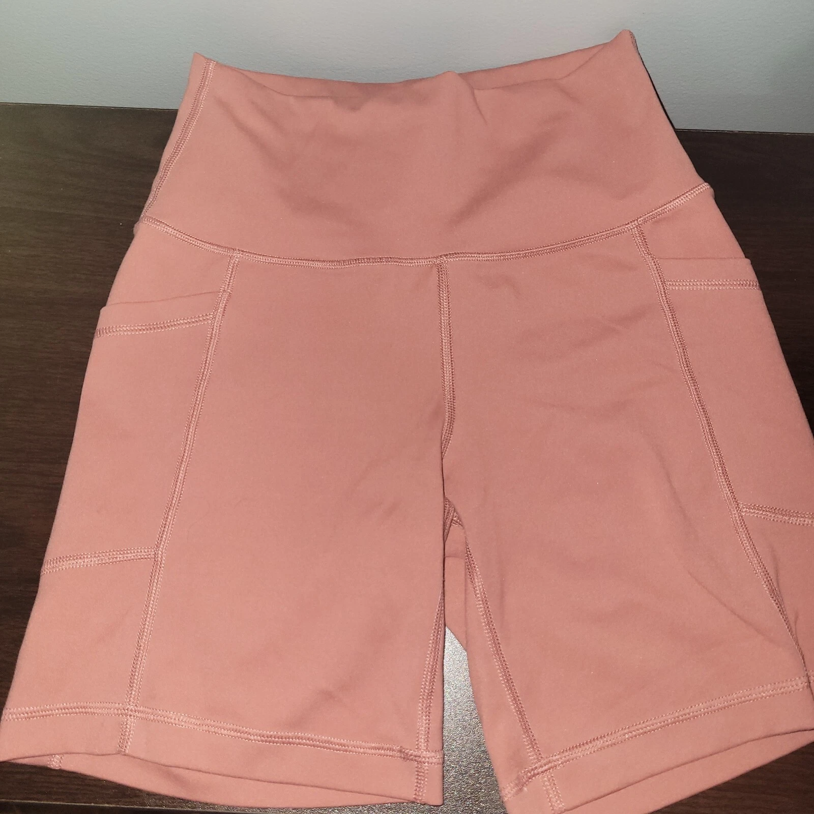 yogalicious lux biker style with pocket activewear shorts