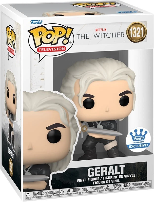 Funko Pop Television Netflix The Witcher Geralt 1321 Funko
