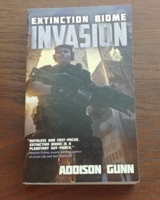 Addison Gunn - Extinction Biome Invasion  - Paperback