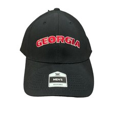 Georgia Bulldogs UGA Fan Favorite NCAA Black/Red Adjustable Cap Hat OSFM