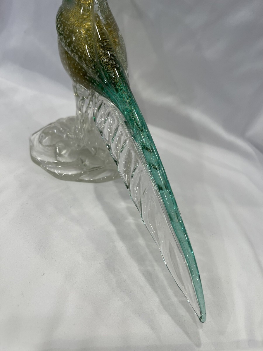 Murano Glass Bird Archimede Seguso ムラーノ Murano Glass Bird Sculpture by Archimede Seguso, 1950s for