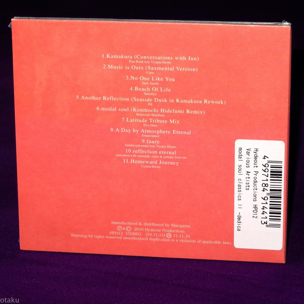 Nujabes modal soul classics II dedicate to Japan Hip-Hop