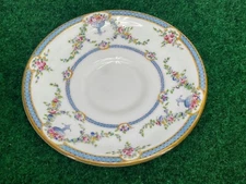 Royal Worcester Rosemary Sky Blue White SAUCER plate only for tea cup 700518