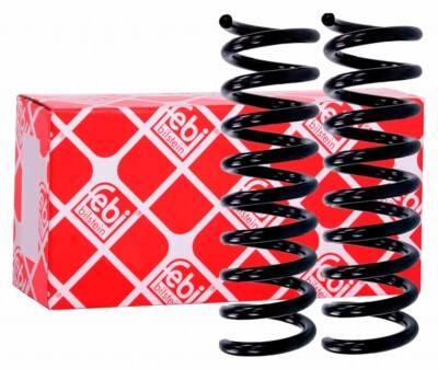 2x FEBI BILSTEIN Federn Fahrwerksfedern hinten für Ford Focus II DA_ HCP DP
