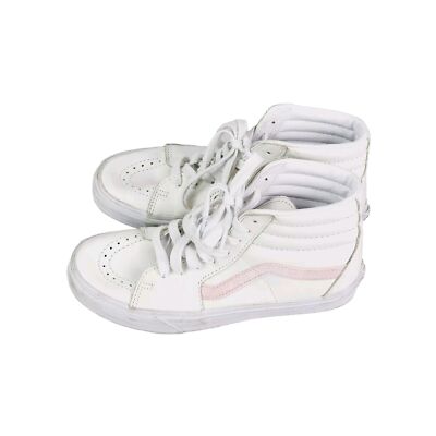 Vans Shoes Women's Unisex Men's Sk8 Hi 507698 White Pink