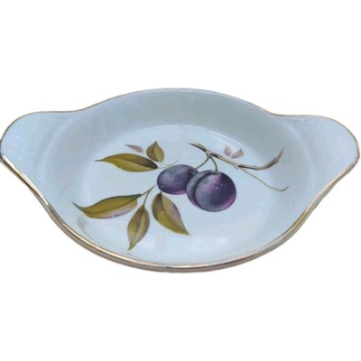 Royal Worcester Evesham Gold Form 41 Größe 5 Doppelgriff Auflaufform Preloved 