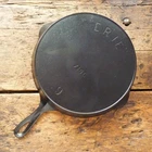 Antique GRISWOLD Cast Iron SKILLET Frying Pan # 9 ERIE 3rd Series - Ironspoon