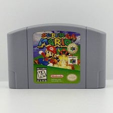 Super Mario 64 Players Choice 1996 Nintendo 64 N64 Cart Authentic Tested / Works
