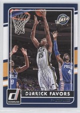 2015-16 Panini Donruss Derrick Favors #171 k9n