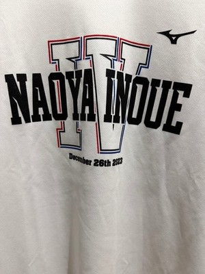 Mizuno Naoya Inoue 2023 12/26 Limited edition short sleeve T-shirt