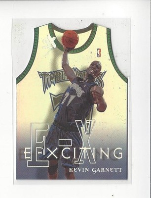 1999-00 E-X E-Xciting (Die Cut) #XCT4 Kevin Garnett Timberwolves