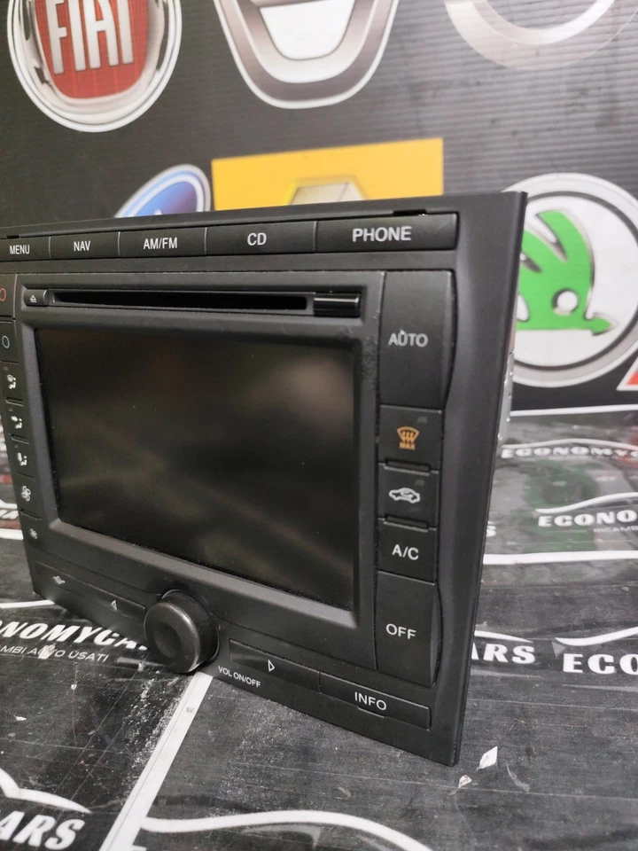 Sistema Navigazione Autoradio Lettore CD Ford Mondeo Comandi Clima 3M5F18C821DD - Immagine 4 di 4