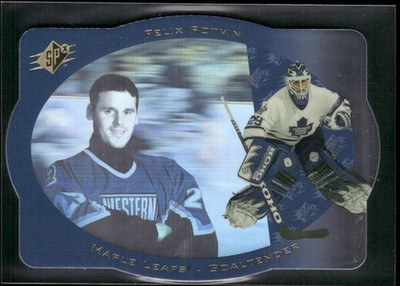 Felix Potvin 1996-97 Upper Deck SPx Die Cut #44