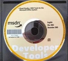 Microsoft Visual Studio 2005 Tools for Microsoft Office System w/ License