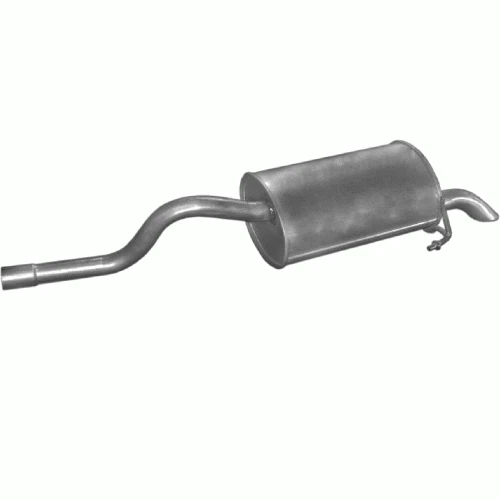 Ligne D'Échappement Complète Pour Renault Clio 2 1.6 16V 110CH (1998-2005) - Silencieux Intermédiaire Et Arrière