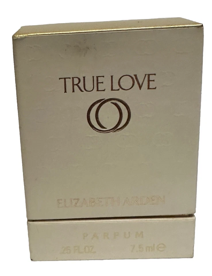 Perfume perfume real de colección Elizabeth Arden TRUE LOVE de los años 90 0,25 OZ 7,5 ml Splash Foto 3 de 4