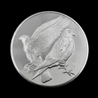 Franklin Mint Roberts Birds #39 Sparrow Hawk 925 Silver 66.6g Proof Medal
