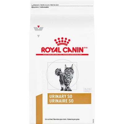 Royal Canin Urinary Diet Feline Adult Dry Cat Food [ 17.6 lbs or 7.7 lbs bag ]