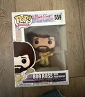 Funko Pop! Television Bob Ross With Paintbrush Vinyl Figure #559 Joy of Painting