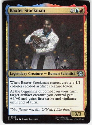 Baxter Stockman 139 Teenage Mutant Ninja Turtles Magic the Gathering
