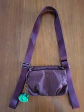 Lululemon Yogamatten-Tasche Sporttasche Tasche Lila, Längenverstellbar, Gut