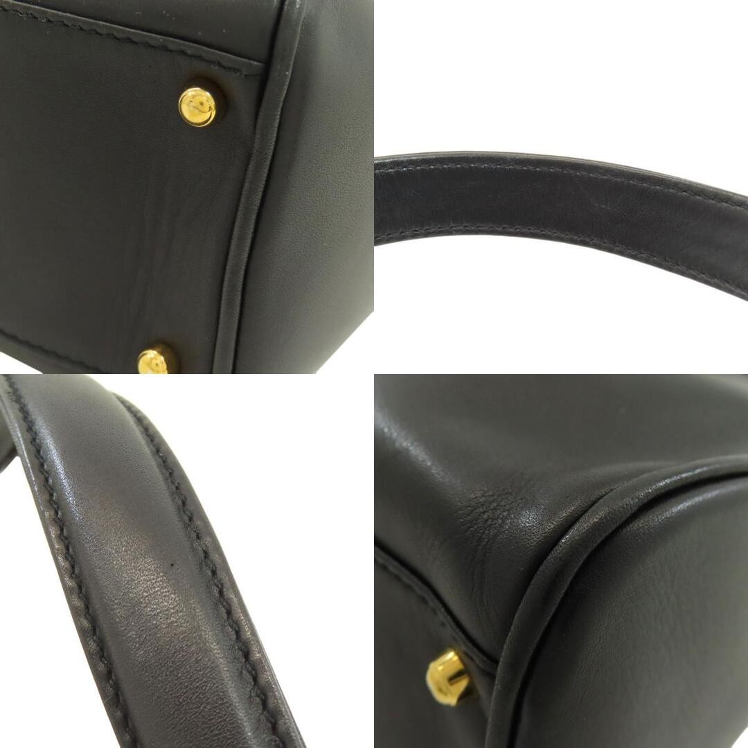 Gucci Calf Handbag Black Used Damaged Classic Designer Bag thumbnail 9