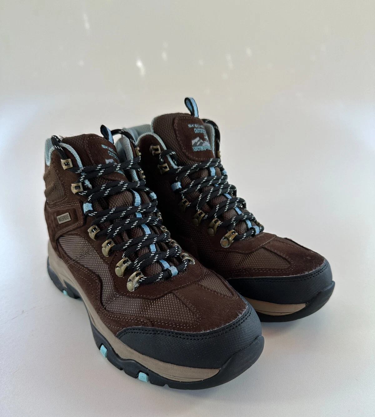 Skechers Outdoors Trego Base Camp Womens Hiking Boot Chocolate US Size 8