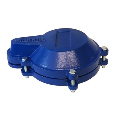 MFG 6-Inch Well Cap - Watertight Sanitary Pitless Adapter Cover, Cast Iron
