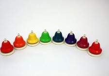 Rhythm Band CHROMA NOTE DESK BELLS-DIATONIC