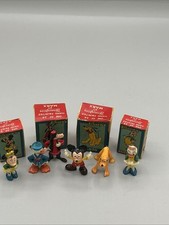 Vintage Disneykins Marx Toy Mickey Pluto Goofy Donald Minnie Daisy figurines