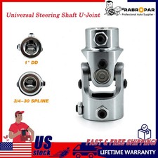 3/4-30 Spline X 1 DD CHROME Steering Universa...