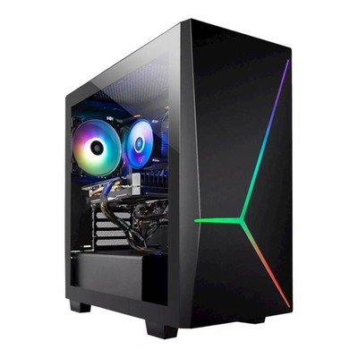 iBuyPower ARGB Gaming PC Desktop i7-8700 32GB 1TB SSD RTX 4060 Win11 WIFI 6