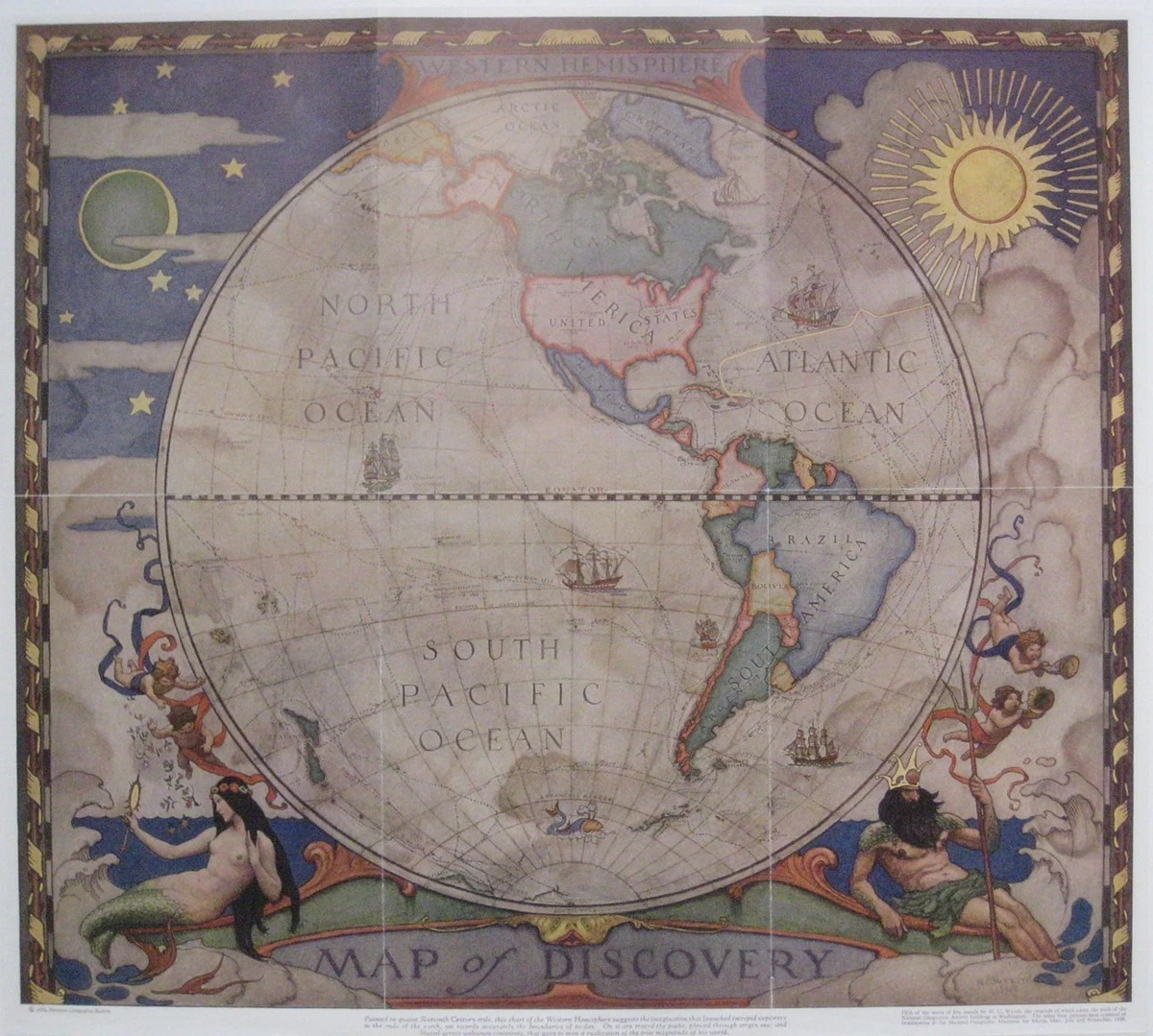 Preços baixos em Antigo Original de Mapas e Atlas Mundial 1920