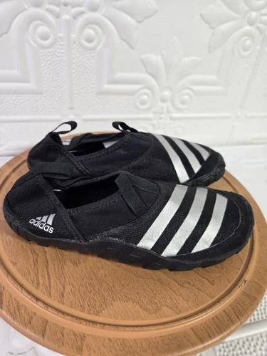 Scarpe Adidas bambino taglia 2 Terrex Jawpaw antiscivolo acqua B39821 nere tessuto ballerine