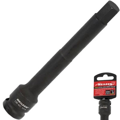 Neilsen 14 mm Sechskant-Steckschlüsseleinsatz Bit lange Reichweite Schlag 150 mm metrisch 1/2''