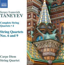 Taneyev / Carpe Diem - Taneyev: Complete String Quartets, Vol. 4 [New CD]