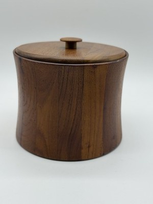 Jens Quistgaard JHQ Dansk Designs Denmark MCM Teak Ice Bucket