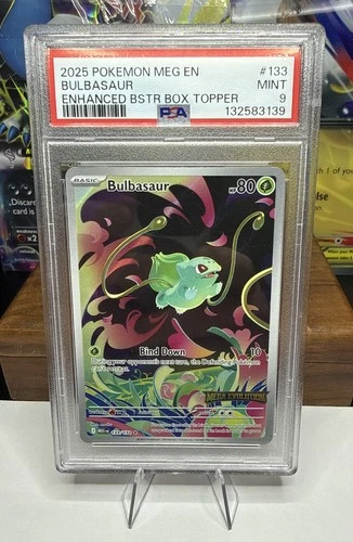 Bulbasaur - (Mega Evolution Stamped) 133/132 Miscellaneous Cards & Products Holo
