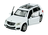 Welly MERCEDES-BENZ Glk Weiss 1:34 Die Cast Metal Model Neu Im Kasten