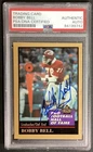 Bobby Bell Signed 1991 Enor #10 Football Card HOF Chiefs Autograph PSA/DNA