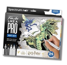 Spectrum Noir Fan Art Like A Pro Art Kit - Magical Creatures - Free Postage