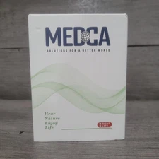 Medca mz-21 premium digital hearing amplifier 910 Pair Red Blue