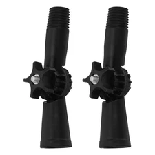 2 Pcs Extension Pole Angle Adapter Duster Attachment for Adaptor Connector