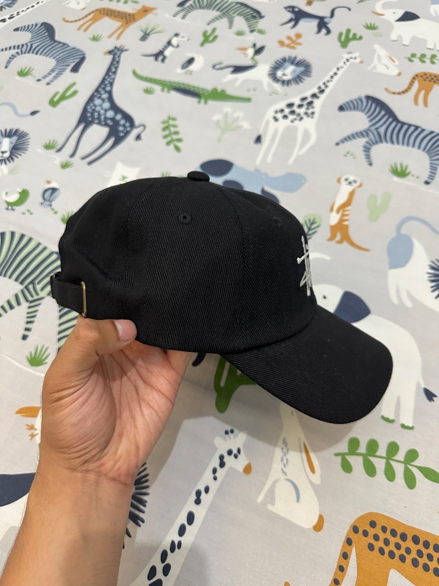Stussy Big Logo Low Pro cap hat - Black for sale online | eBay
