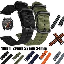Nylon Watch Band 18mm 20mm 22mm 24mm Strap for Samsung Galaxy Watch 3 4 5 Pro