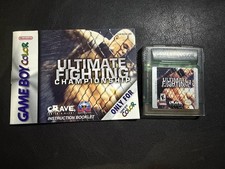Ultimate Fighting Championship (Game Boy Color) W Instructions! | Tested